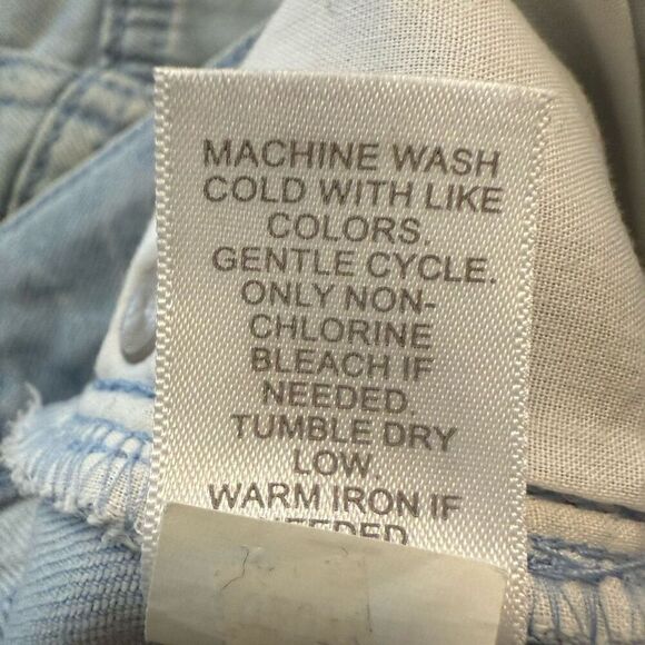 J. Jill Denim Authentic Fit Cropped Frayed Hem Jeans Size 8 Coastal, Boho - Picture 7 of 12